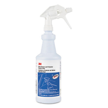 3M™ Ready-to-use Glass Cleaner With Scotchgard, Apple Scent, 32 Oz Spray Bottle freeshipping - TVN Wholesale